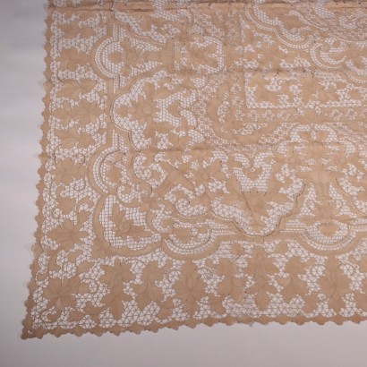 Table Cover in Burano Style Cotton Italy 20th Century