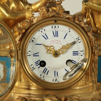 antiguo, reloj, reloj antiguo, reloj antiguo, reloj italiano antiguo, reloj antiguo, reloj neoclásico, reloj del siglo XIX, reloj de péndulo, reloj de pared, reloj de mesa