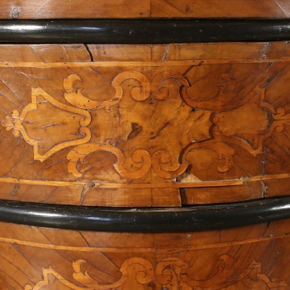 Table de chevet baroque Lombard