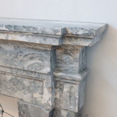 Neo-Classical Tuscan Fireplace Marble Italy 18th Century