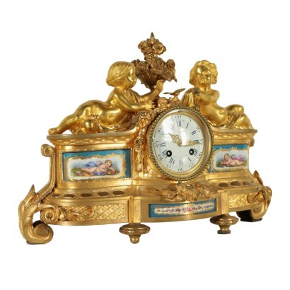 antiguo, reloj, reloj antiguo, reloj antiguo, reloj italiano antiguo, reloj antiguo, reloj neoclásico, reloj del siglo XIX, reloj de péndulo, reloj de pared, reloj de mesa