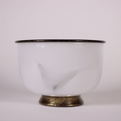 Ermanno Toso & Ercole Barovier Bowl Glass Murano Italy 1980s