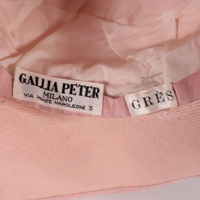 Vintage Gallia Peter Summer Hat Milan Italy 1970s