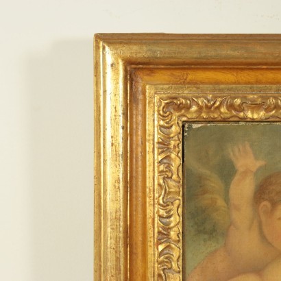 art, Italian art, ancient Italian painting, Madonna with Child S. Giovannino and S., Bartolomé Esteban Murillo