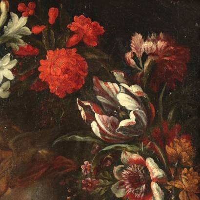 Attributed To Francesco Mantovano Oil On Canvas Second Quarter 1600