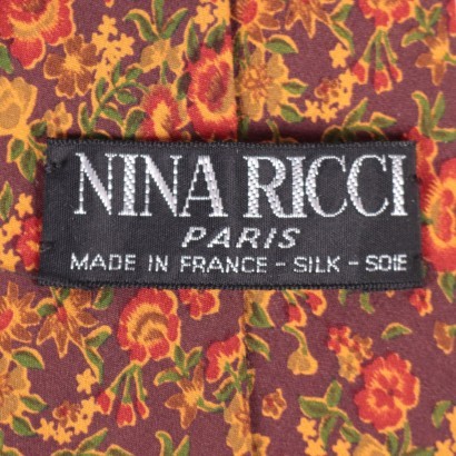 Vintage Nina Ricci Tie Silk Italy