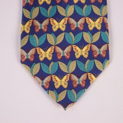 corbata de seda, corbata estampada, corbata nazareno gabrielli, nazareno gabrielli para adriatica, corbata de mariposa Nazareno Gabrielli