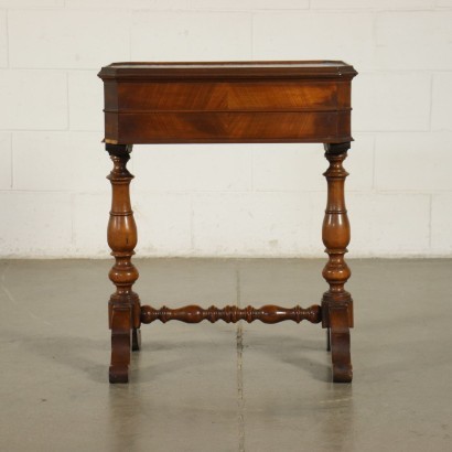 Small Louis Philippe Working Table Walnut Italy 19th Century