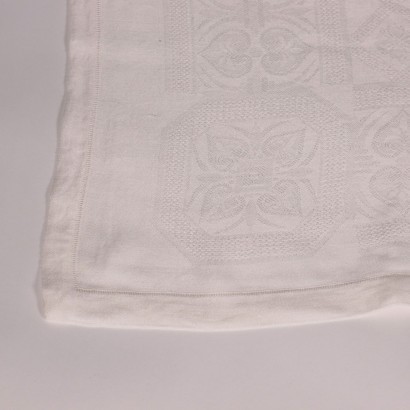 Fiandra Tablecloth With 12 Napkins Italy 20th Century