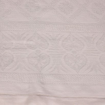 antiguo, mantel, manteles antiguos, mantel antiguo, mantel italiano antiguo, mantel antiguo, mantel neoclásico, mantel del siglo XIX, mantel de Flandes con 12 servilletas