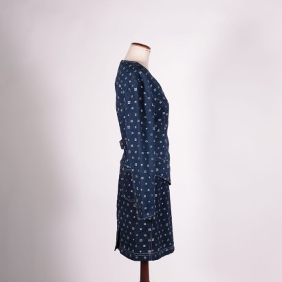 #vintage #abbigliamentovintage #abitivintage #vintagemilano #modavintage ,Completo Vintage in Jeans Mila Schö