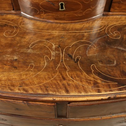 Baroque Chest of Drawers Walnut Center Of Italy 18th Century