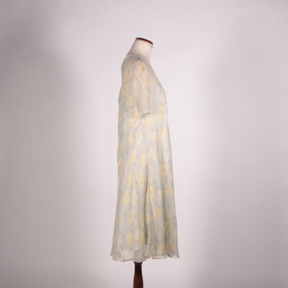 Vintage Les Copains Silk Dress Italy 1990s