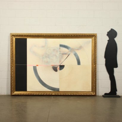 Enrico Scippa Mixed Media On Canvas Contemporary Art