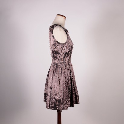 Vintage Formal Dress Satin 1970s-1980s