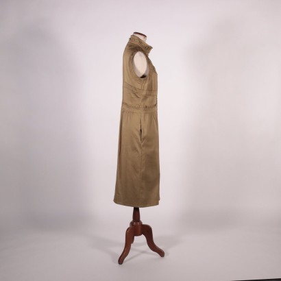 Vintage Yves Saint Laurent Dress Cotton France 1990s