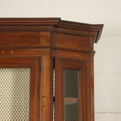 Neoclassical Cupboard Walnut Maple Friuli Italy 2nd Half 18th Century