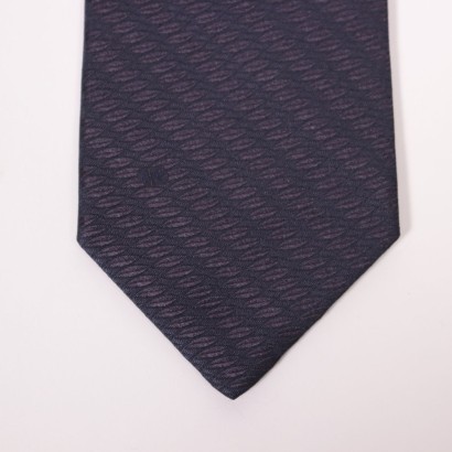 valentino, cravatta, cravatta in seta, seta pura, secondhand, moda sostenibile,Cravatta Blu Valentino
