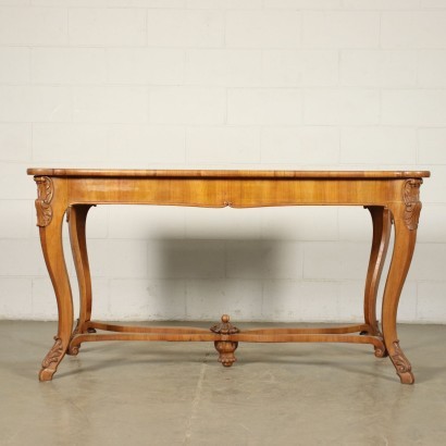 antiguo, mesa, mesa antigua, mesa antigua, mesa italiana antigua, mesa antigua, mesa neoclásica, mesa del siglo XIX, mesa Biedermeier austriaca