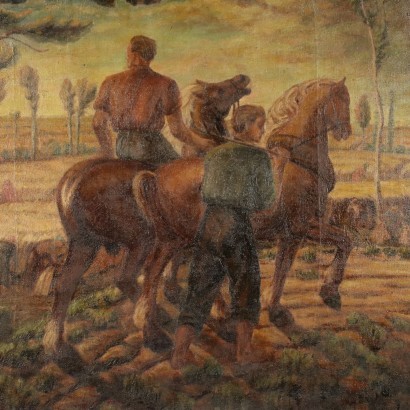 Bauern zu Pferd