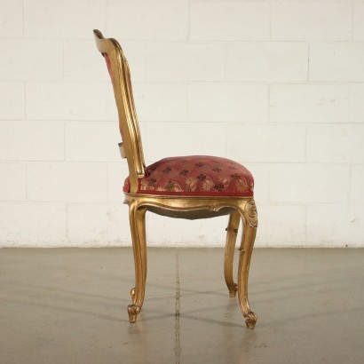 antiguo, silla, sillas antiguas, silla antigua, silla italiana antigua, silla antigua, silla neoclásica, silla del siglo XIX, grupo de cuatro sillas de estilo