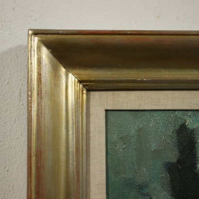 Giampietro Maggi Oil on Canvas 20th Century
