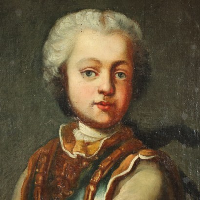 Portrait Of A Young Nobleman Central European School 18th Century