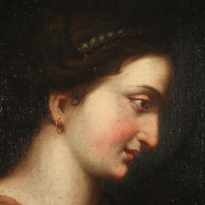 Saint Apollonia Oil On Canvas 17th Century