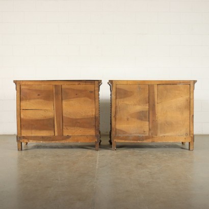 Pair of Charles X Chest of Drawers