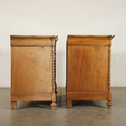 Pair of Charles X Chest of Drawers