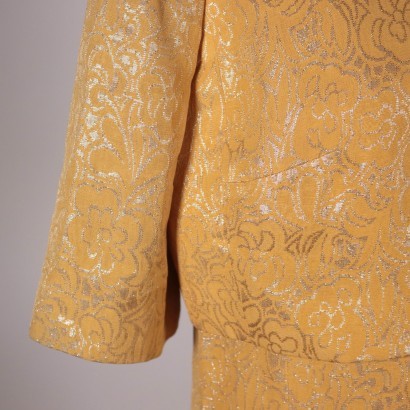 #vintage #abbigliamentovintage #abitivintage #vintagemilano #modavintage #modacerimonia # vintageelegante, Vestido de Ceremonia Vintage Amarillo