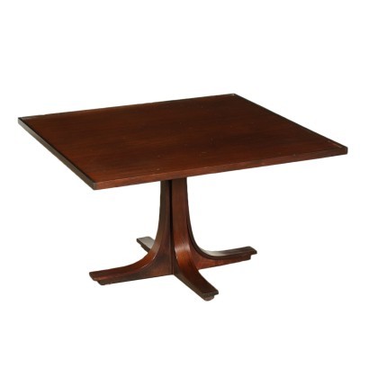 Tavolino Anni 60 , tavolino da centro, legno impiallacciato Palissandro.