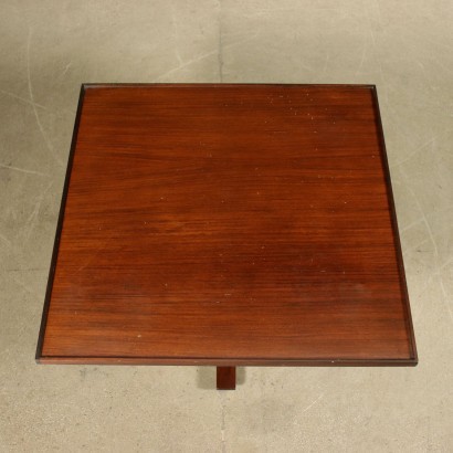 Small Table Veneered Wood Italy 1960s Italian Production