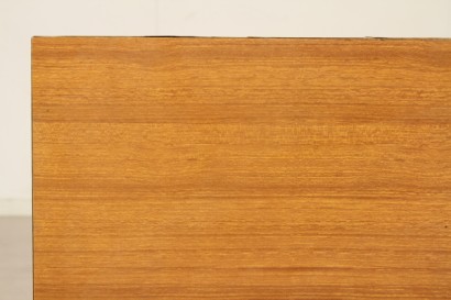 moderne, Modernismus Schreibtisch Schreibtische, 50 Jahre, 60 Jahre, Telefon, Schreibtisch mit Schubladen, Holz, Teak und Formica top