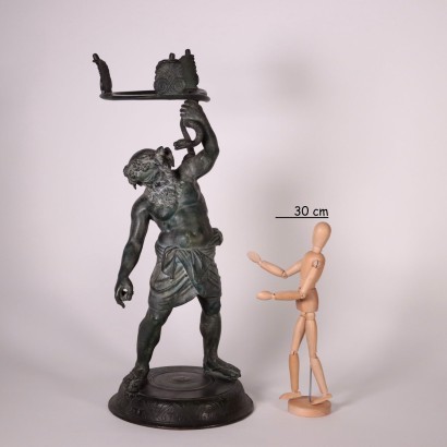 Statua Bacco con Serpente