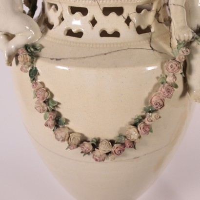 Liberty Vase Ceramic Italy 19th-20th Century