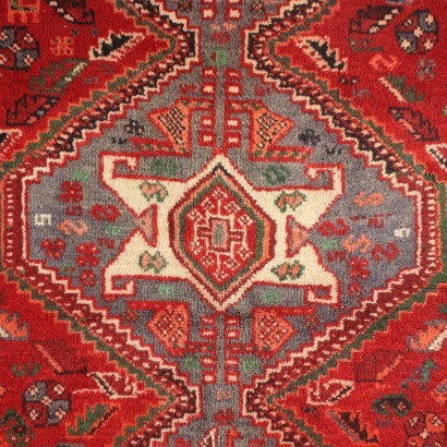 Shiraz Carpet Wool Iran 1970s-1980