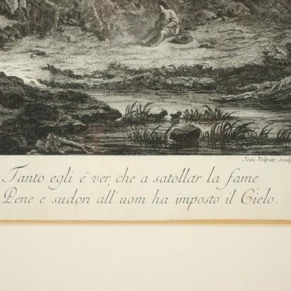 Etching By Giovanni Volpato 18th Century