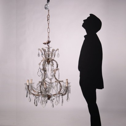 Chandelier In The Style of Maria Theresa Italy 20th Century