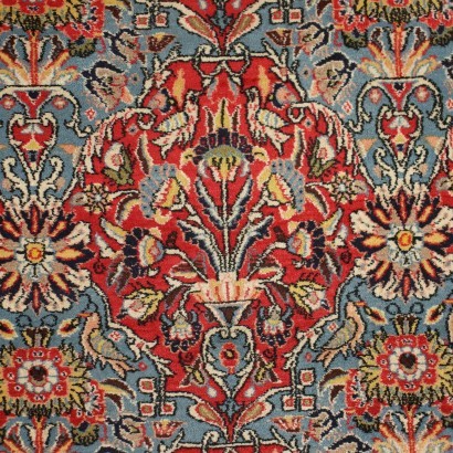 Nain Carpet Cotton Wool Iran 1980s-1990s