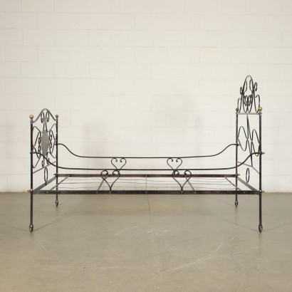 Wought Iron Bed Italy 19th Century