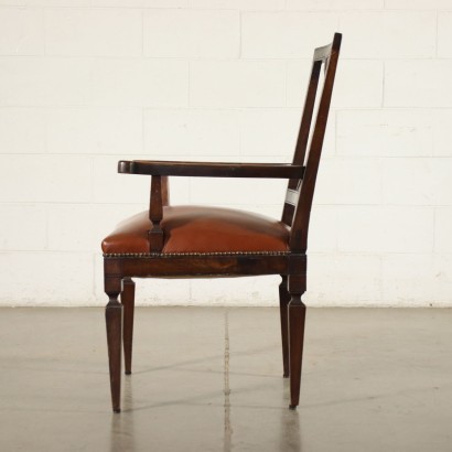 antiguo, sillón, sillones antiguos, sillón antiguo, sillón italiano antiguo, sillón antiguo, sillón neoclásico, sillón del siglo XIX, sillón neoclásico lombardo