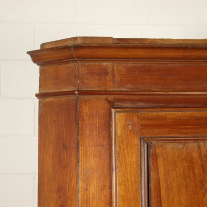 Lombar Directoire Corner Cabinet Cherry Italy 19th Century
