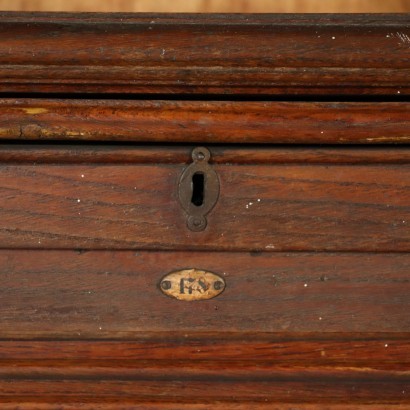 Sessile Oak Bookcase France 20th Century