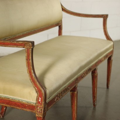 Neo-Classical Neapolitan Sofa Italy 18th Century