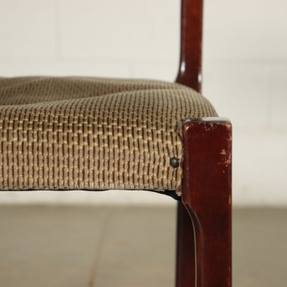 Chairs Foam Fabric Italy 1960s Italina Productio