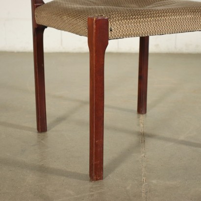 Chairs Foam Fabric Italy 1960s Italina Productio