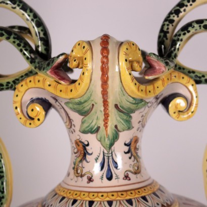 Vase Ceramic Italy Late '800 Early '900