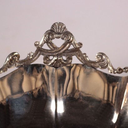 Silver Centerpiece By Ricci & C. Silversmith Italy 1950s-1960s