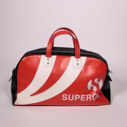 Vintage Superga Bag Eco-Leather Turin Italy 1970s-1980s